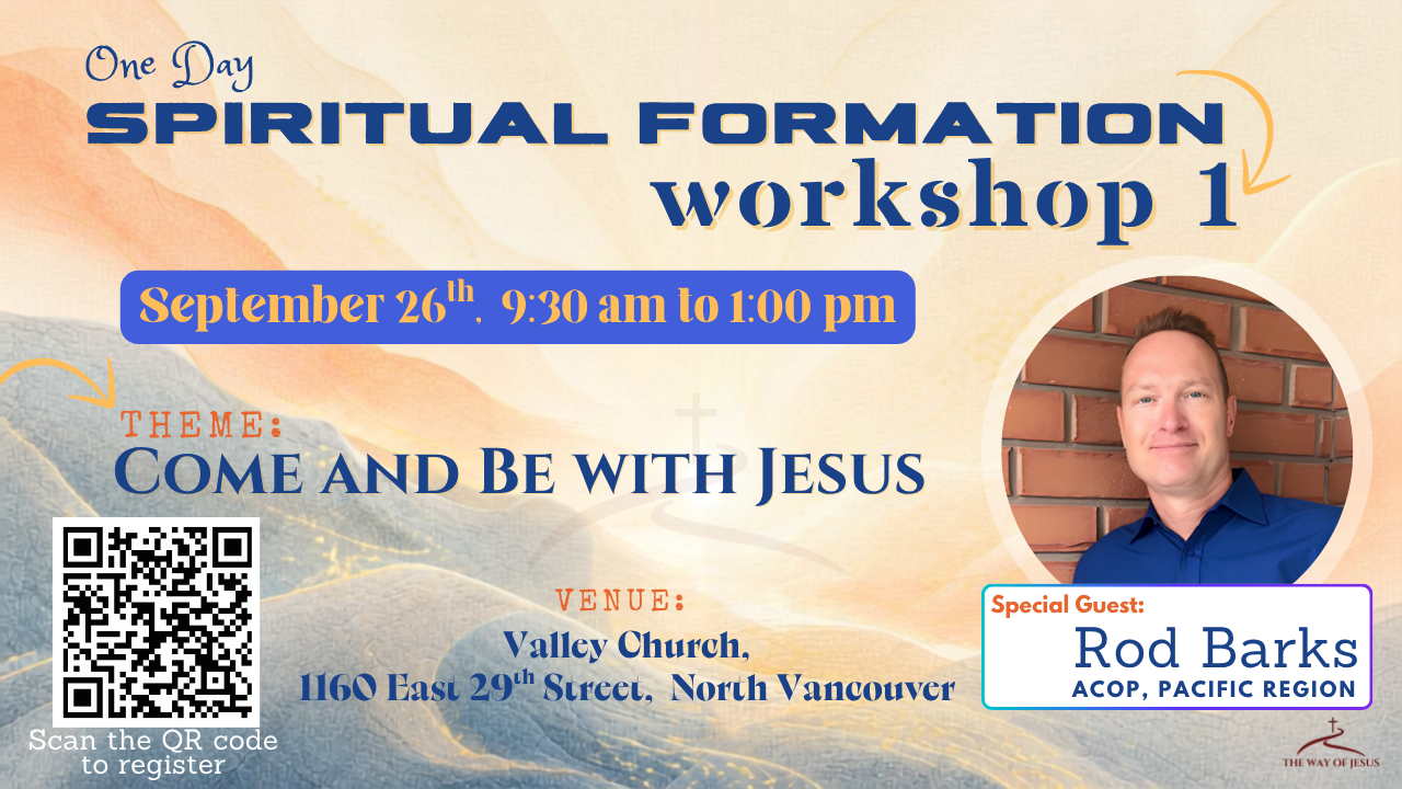 Spiritual Formation Workshop 1