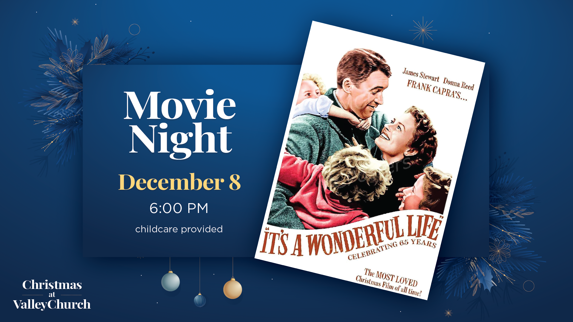 It's a Wonderful Life Movie Night