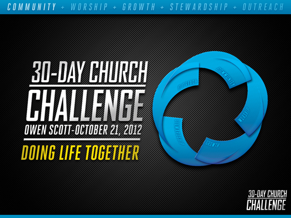 30-Day Church Challenge Part 2: Doing Life Together