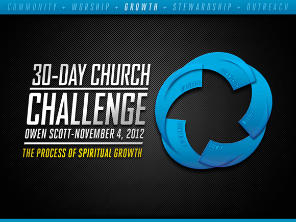  30-Day Church Challenge Part 4: The Process Of Spiritual Growth