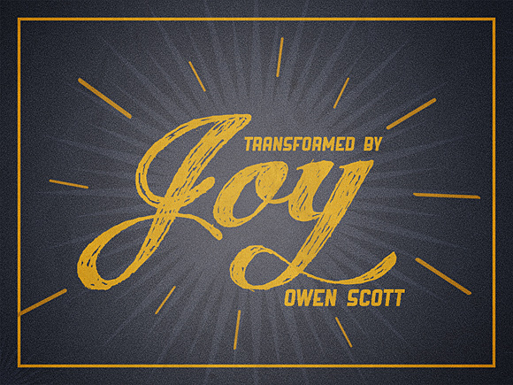 Transformed By Joy