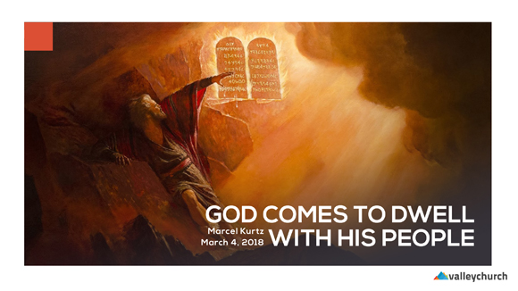 God Comes To Dwell With His People